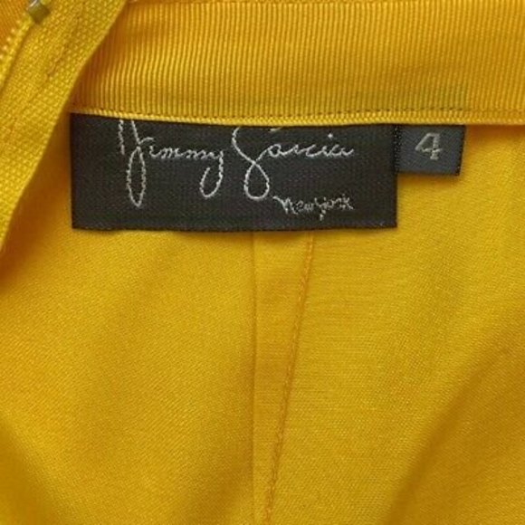 Vintage Jimmy Garcia Retro Skirt New York Women 4 Button Accent Pencil Straight - Picture 9 of 12